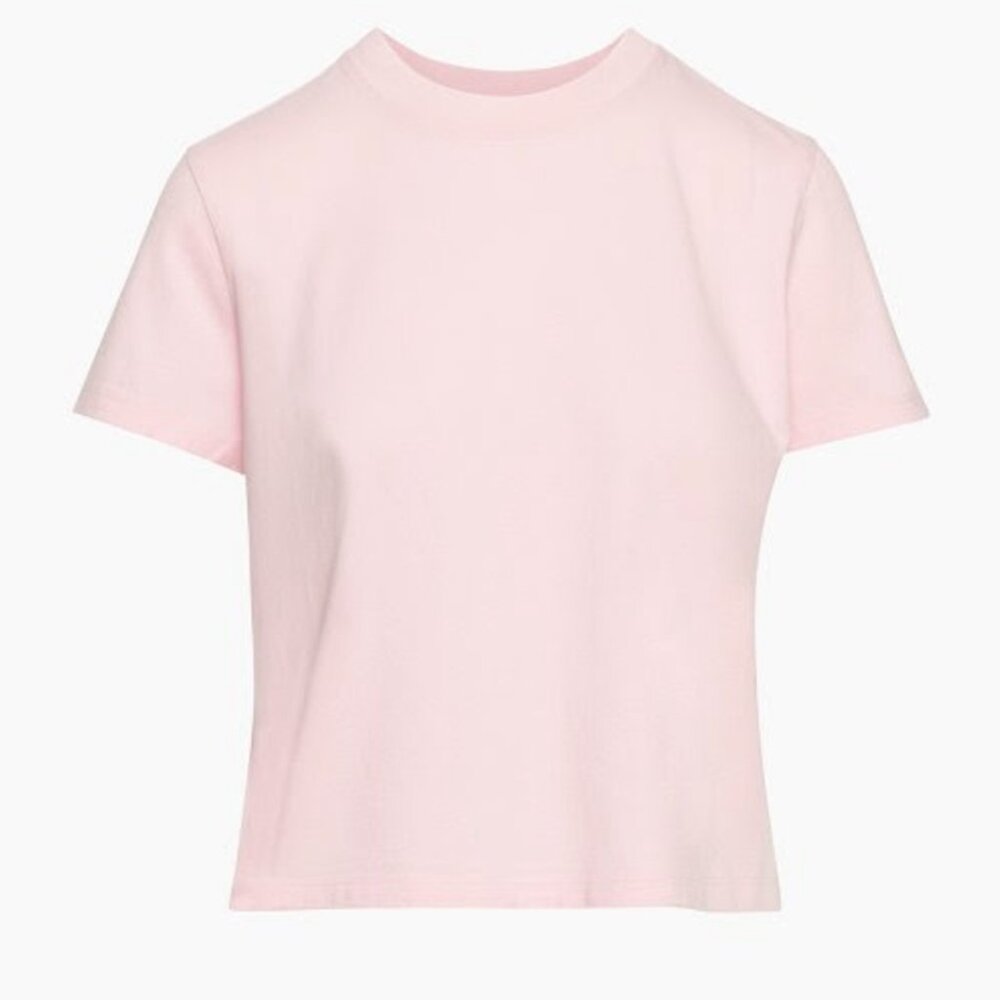 ARITZIA Sunday Best Dream Hip T-shirt Lilac Bloom (Pink) | size L | 100% cotton
